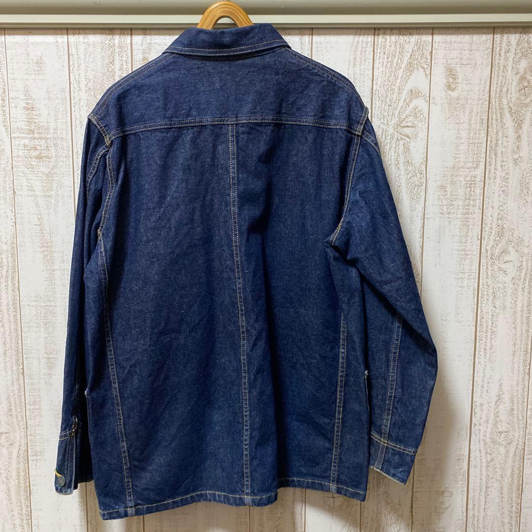 ラルフローレン CHAPS デニム ジャケット カバーオール 赤ミミ L