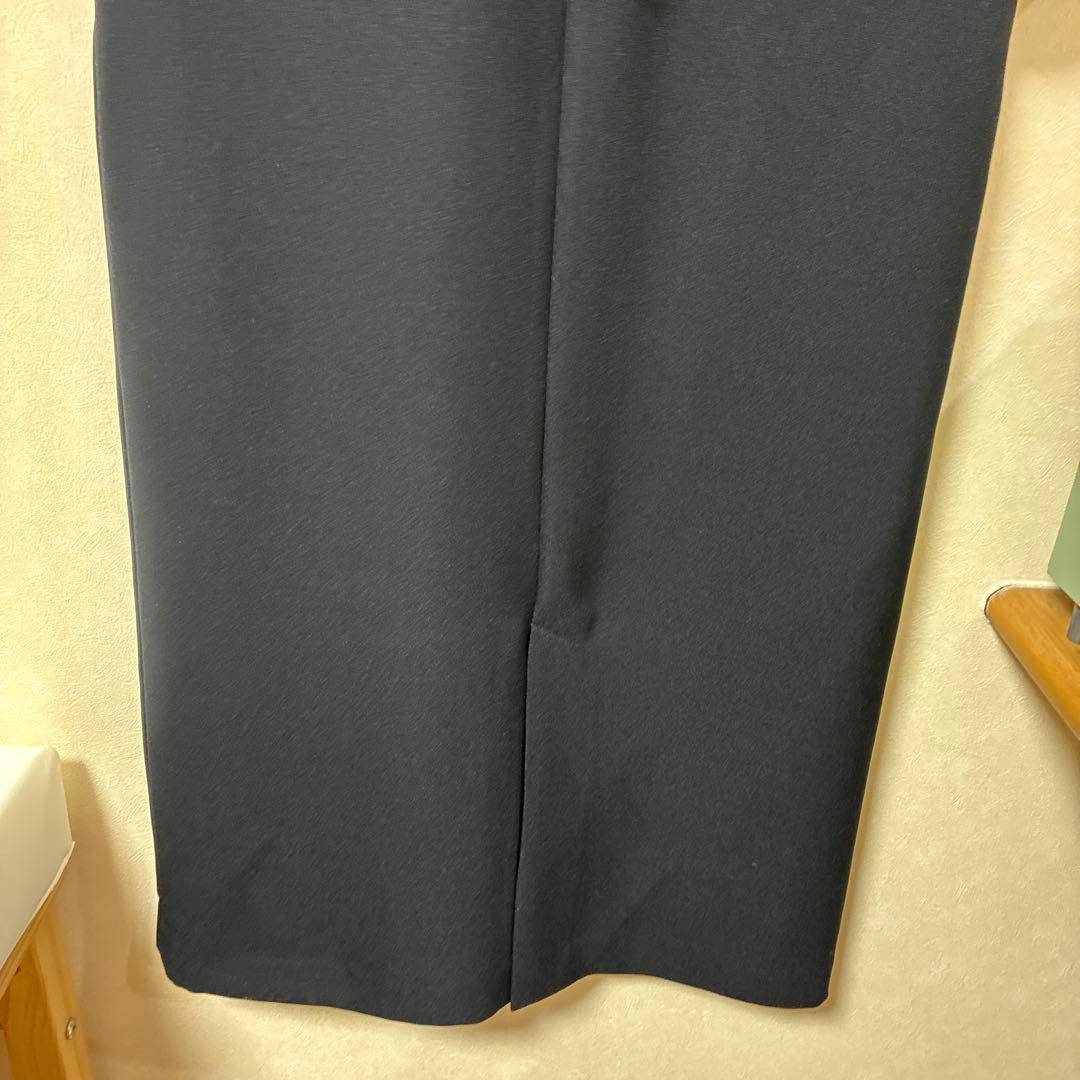 【未使用タグ付き】SHIPS anyダブルクロス Vネック ペプラム ワンピース