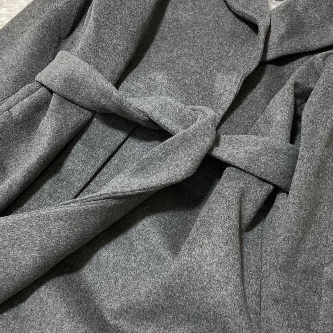 極美品♡ レリタージュ マルティニーク ロングチェスターコート ベルト サイズ1