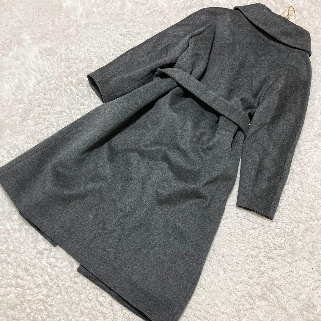 極美品♡ レリタージュ マルティニーク ロングチェスターコート ベルト サイズ1