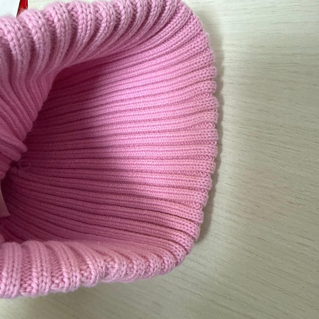 Supreme Overdyed Beanie 25SS ピンク　中古品