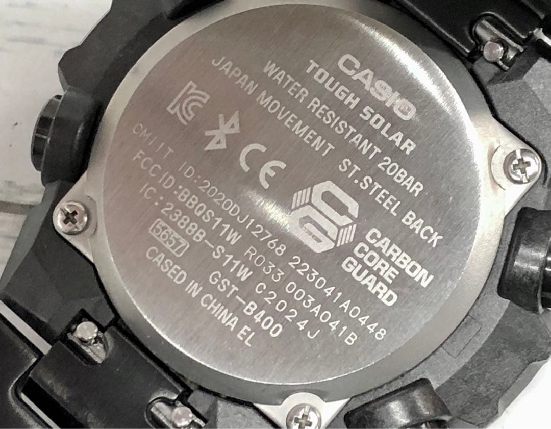 G-SHOCK GST-B400BD G-STEEL タフソーラー　5768