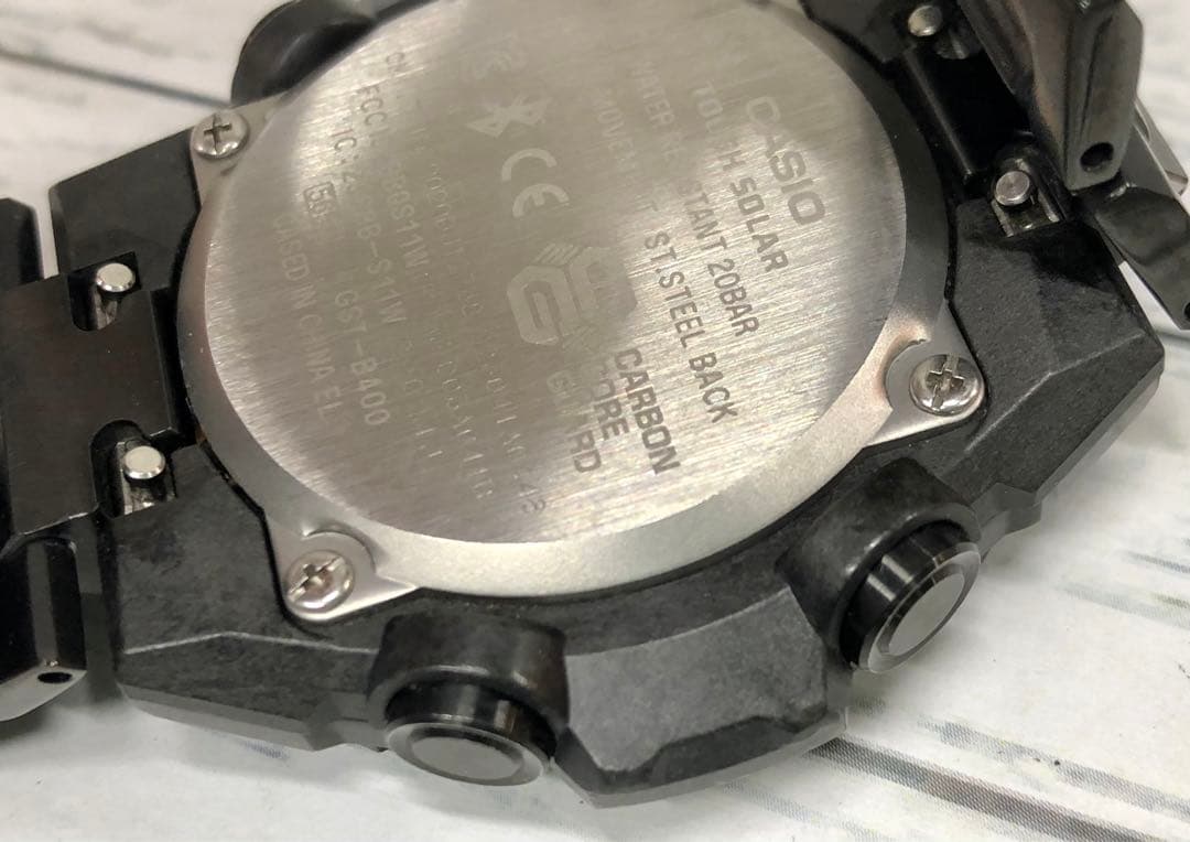 G-SHOCK GST-B400BD G-STEEL タフソーラー　5768