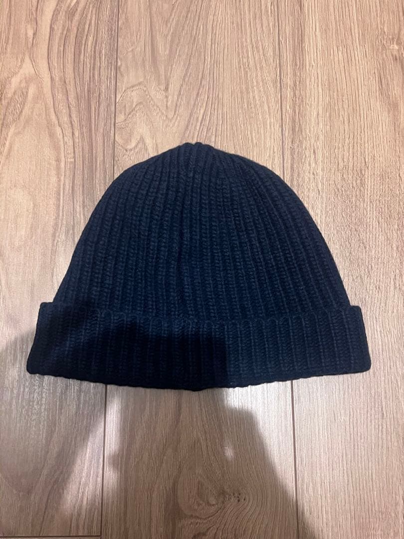 Stone  ニット帽 ネイビー