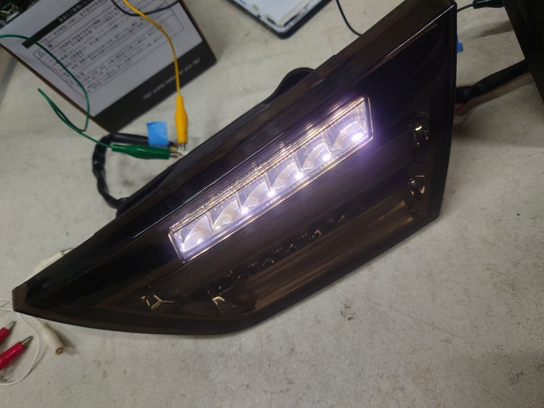 マークX　130系前期　ファイバー　テール　社外