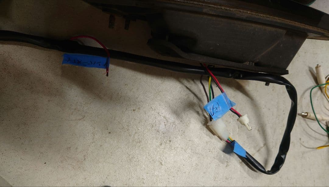 マークX　130系前期　ファイバー　テール　社外