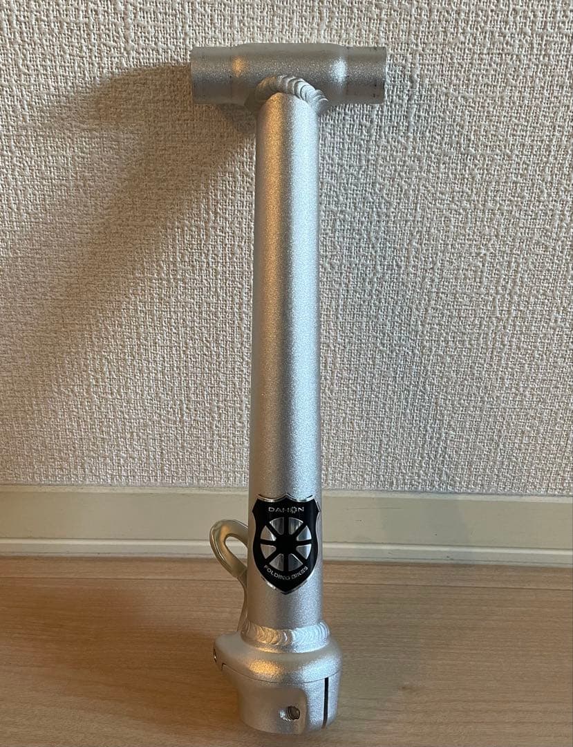 DAHON純正 T-BARハンドルポスト 330㎜ 8° シルバー 美品