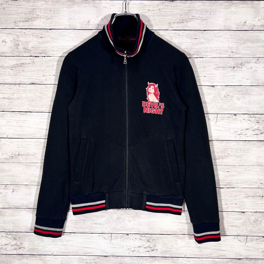 『希少』　ヒステリックグラマー　トラックジャケット　デビルガール　黒　【F】