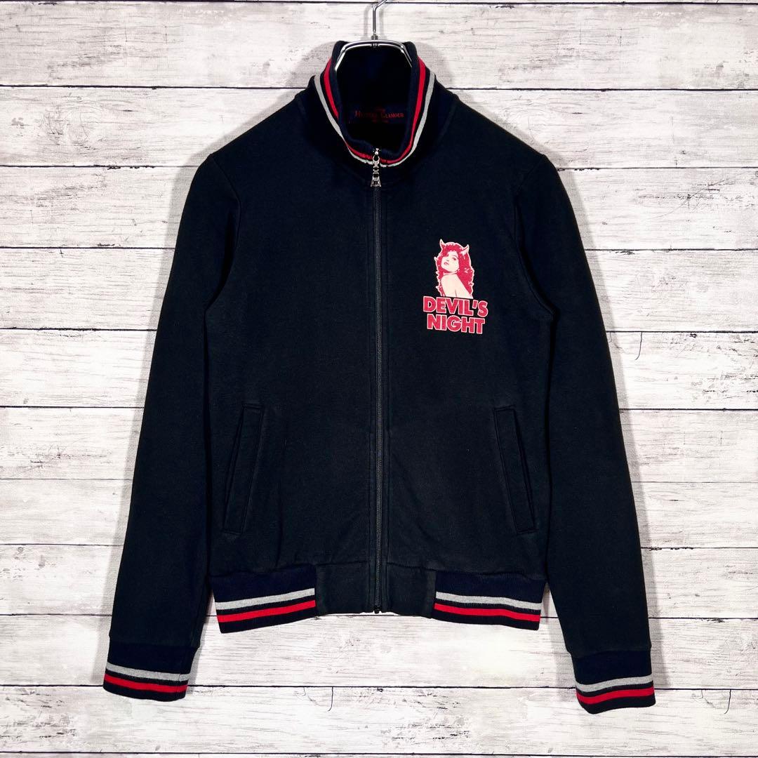 『希少』　ヒステリックグラマー　トラックジャケット　デビルガール　黒　【F】