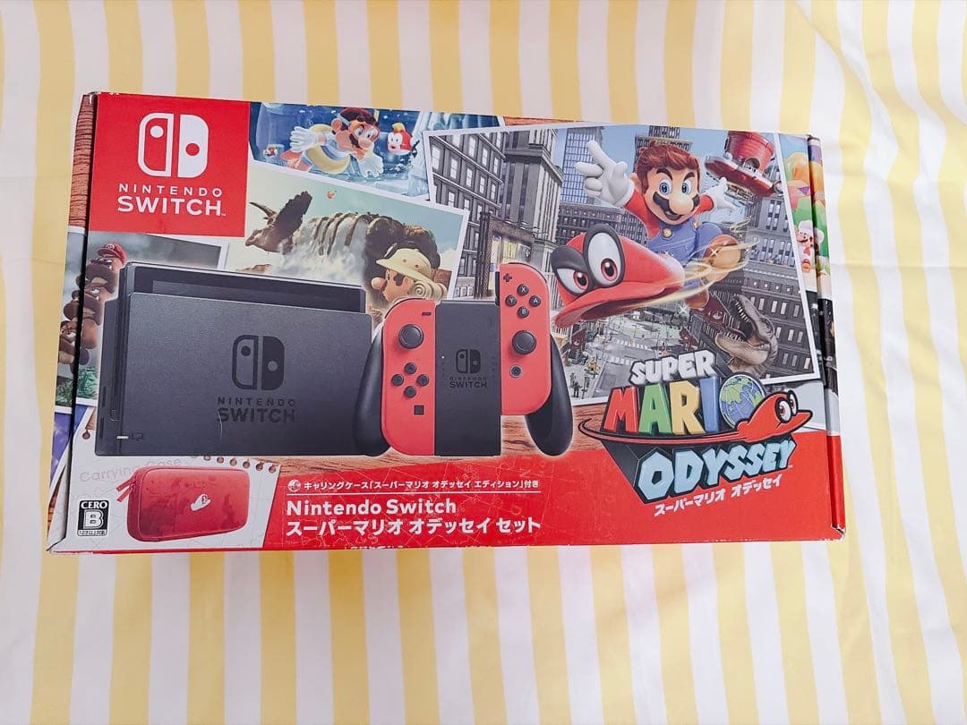 希少未対策品！新品未使用！Nintendo Switchスーパーマリオオデッセイ