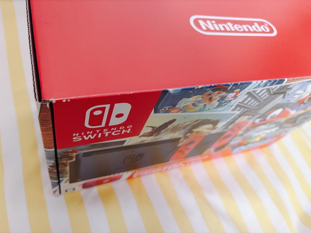 希少未対策品！新品未使用！Nintendo Switchスーパーマリオオデッセイ