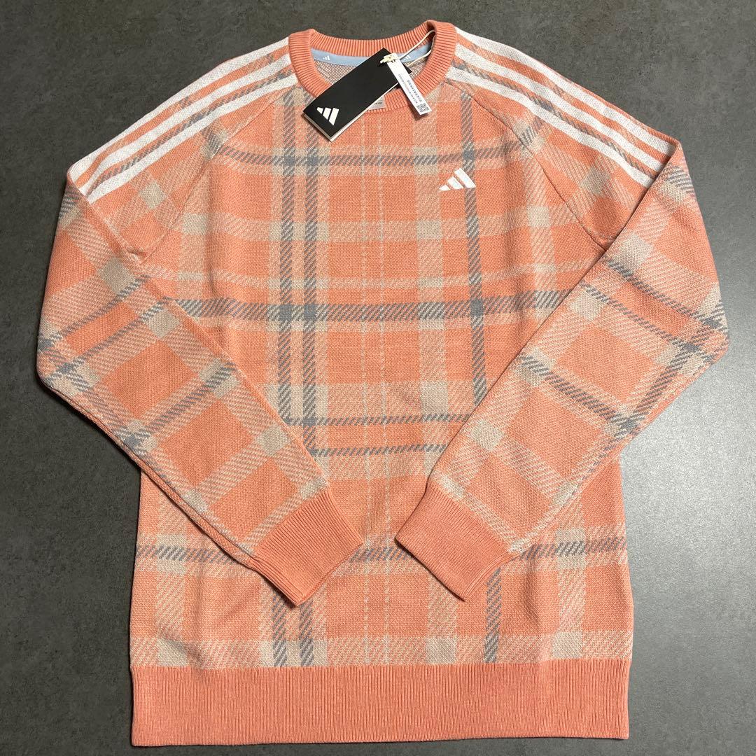 新品タグ付　L アディダスゴルフ　ニット&スカート　2点セット　ゴルフウェア