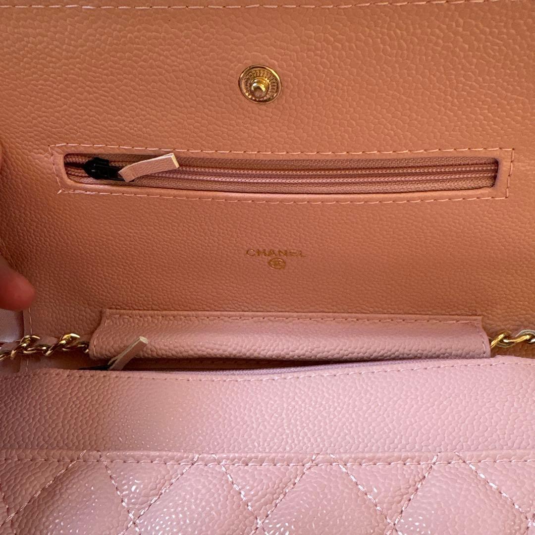 CHANEL ショルダーバッグ　桜色ピンク