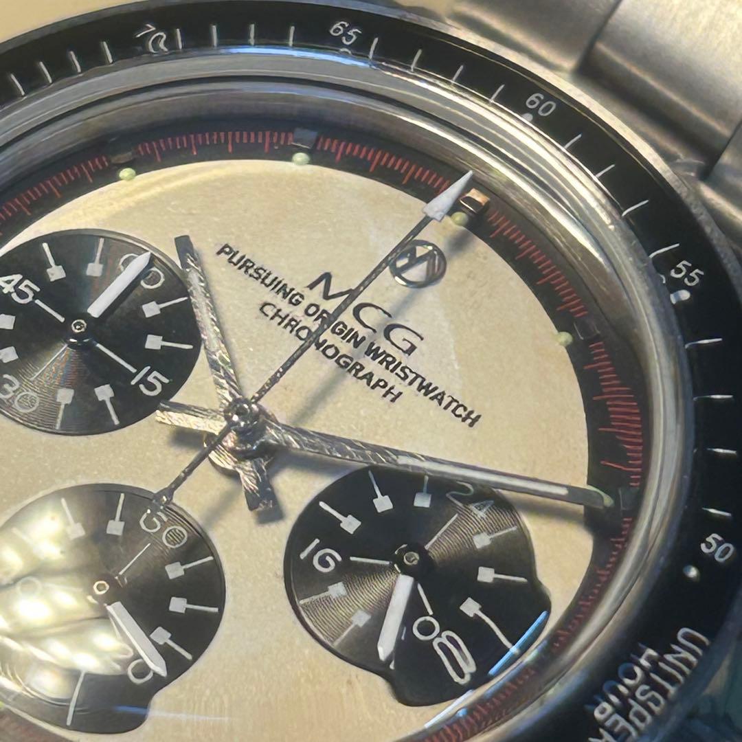 ◇■アンティークMCGクロノ腕時計VK63