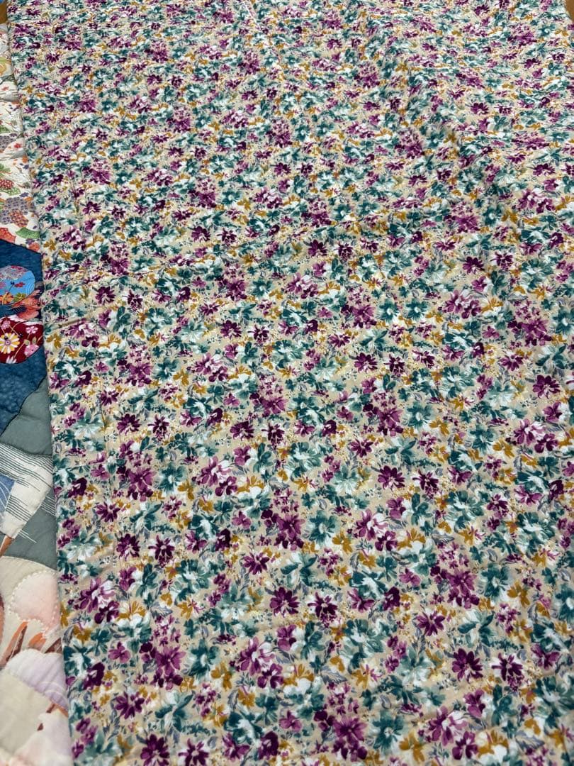 ハンドメイド パッチワーク キルト タペストリー 和風