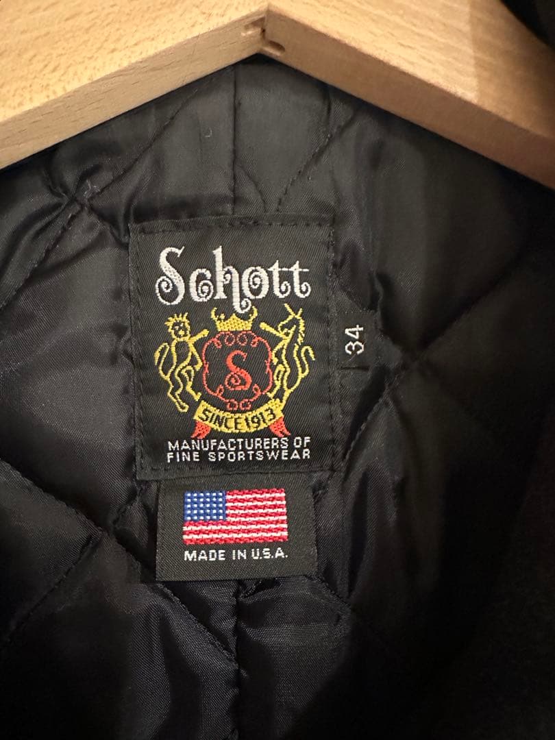 SCHOTT ピーコート サイズ34