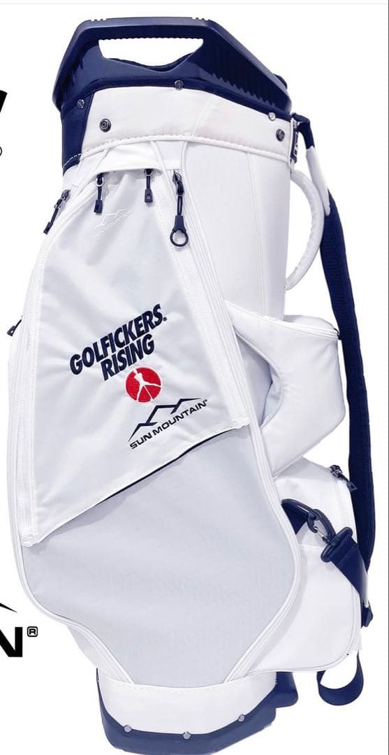 新品 ゴルフィッカーズ × サンマウンテン 限定コラボ ゴルフ キャディバッグ