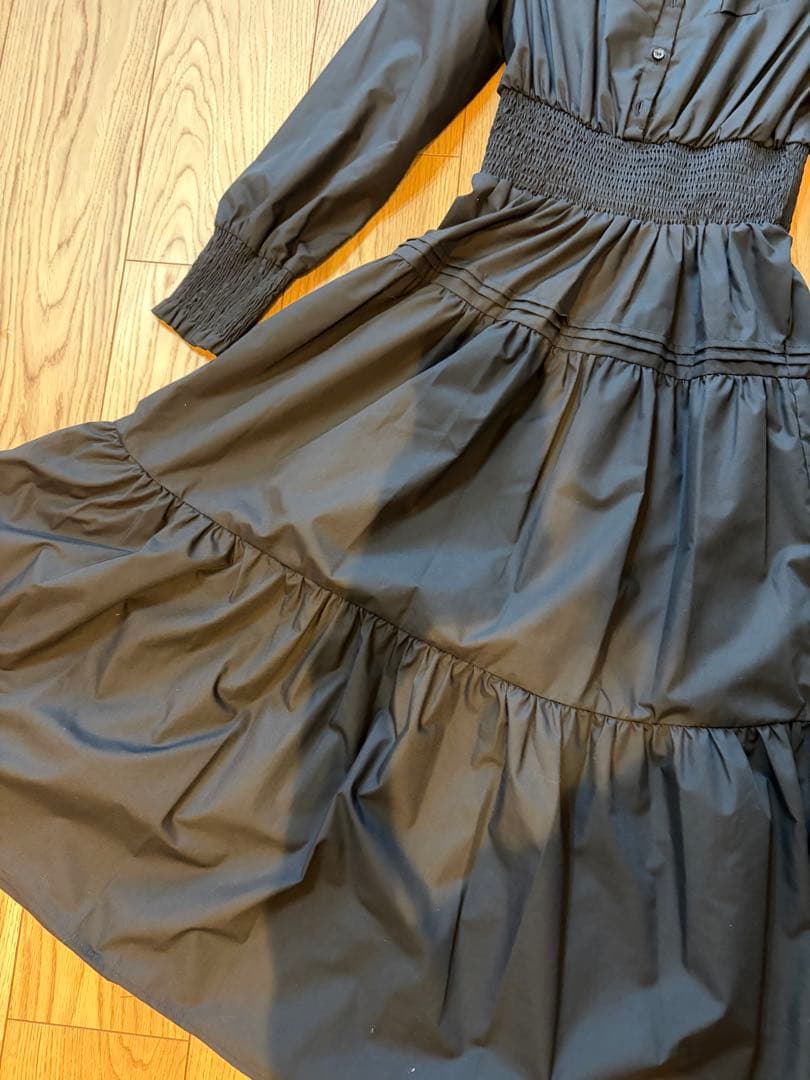 FENNELシャツワンピース　新品タグ付き　ブラック