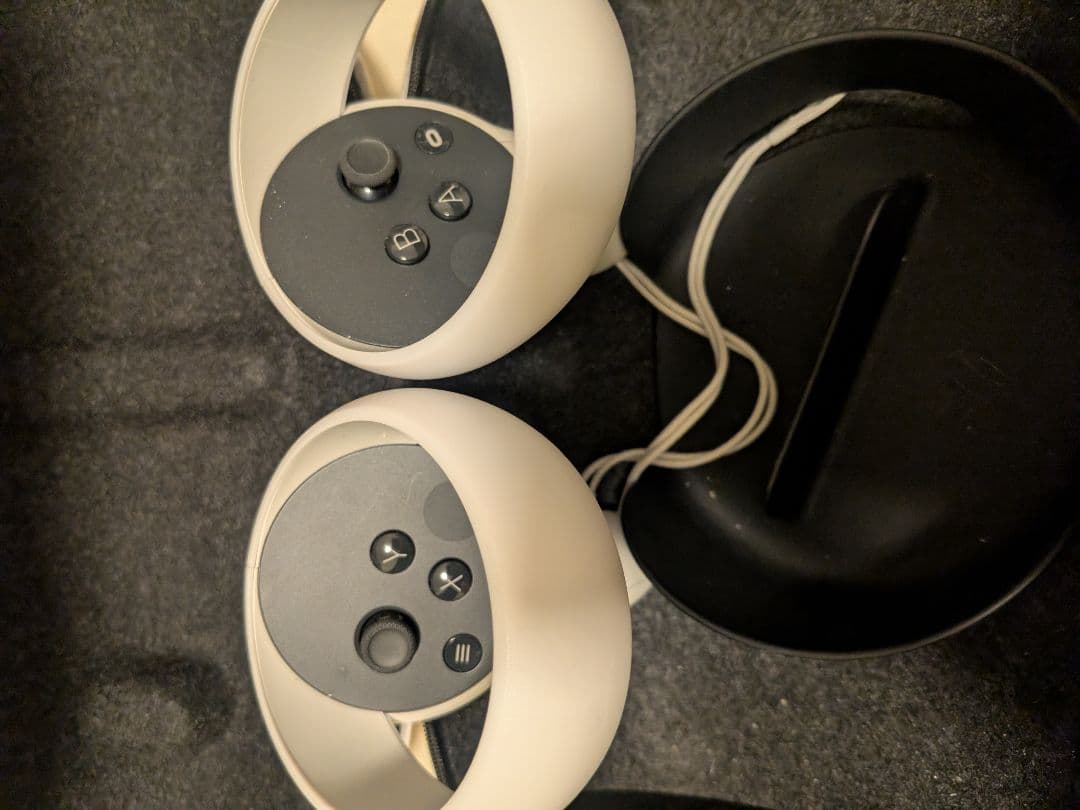  Quest 2 VRヘッドセット128GB本体+コントローラー2個