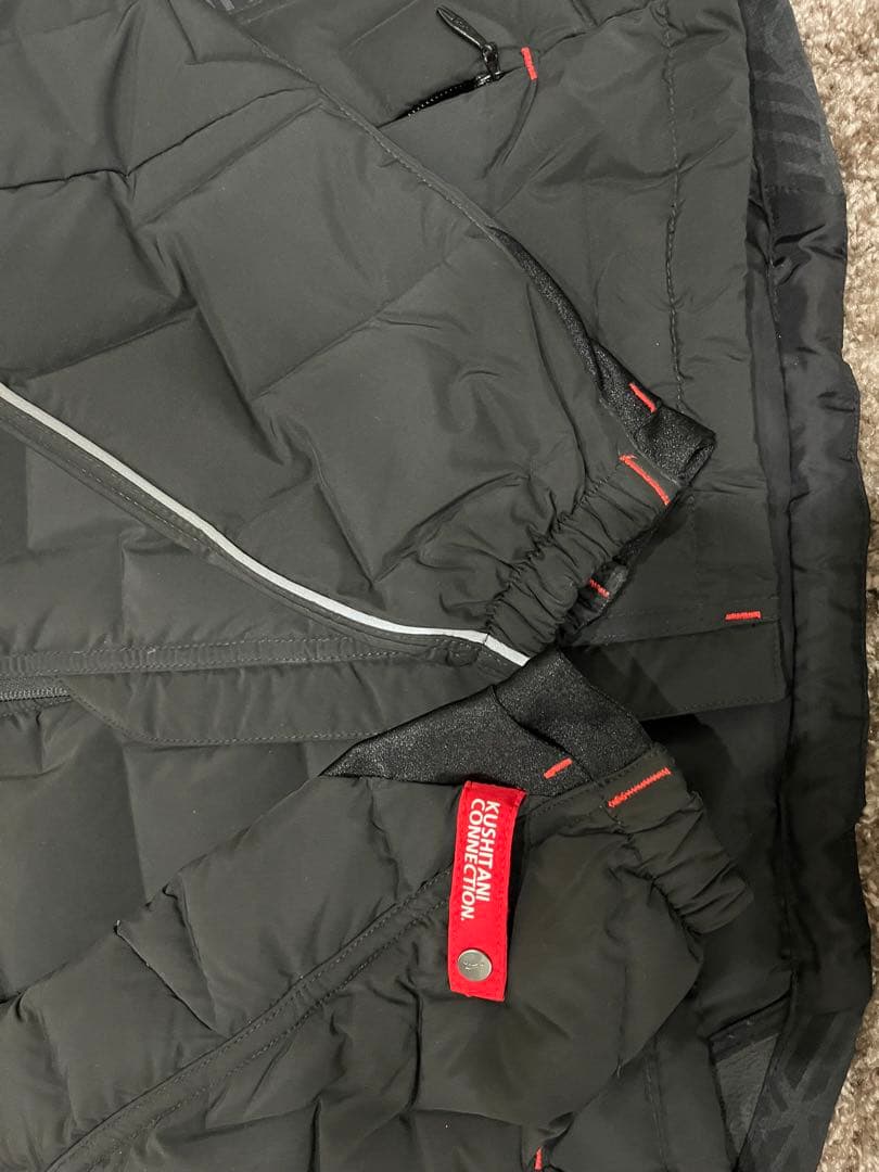 総司　KUSHITANI バイク用ダウンジャケット M ブラック