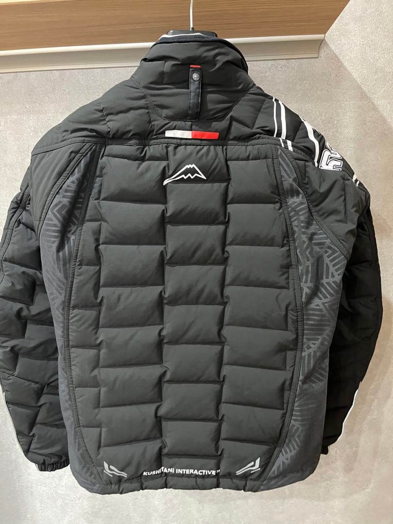 総司　KUSHITANI バイク用ダウンジャケット M ブラック