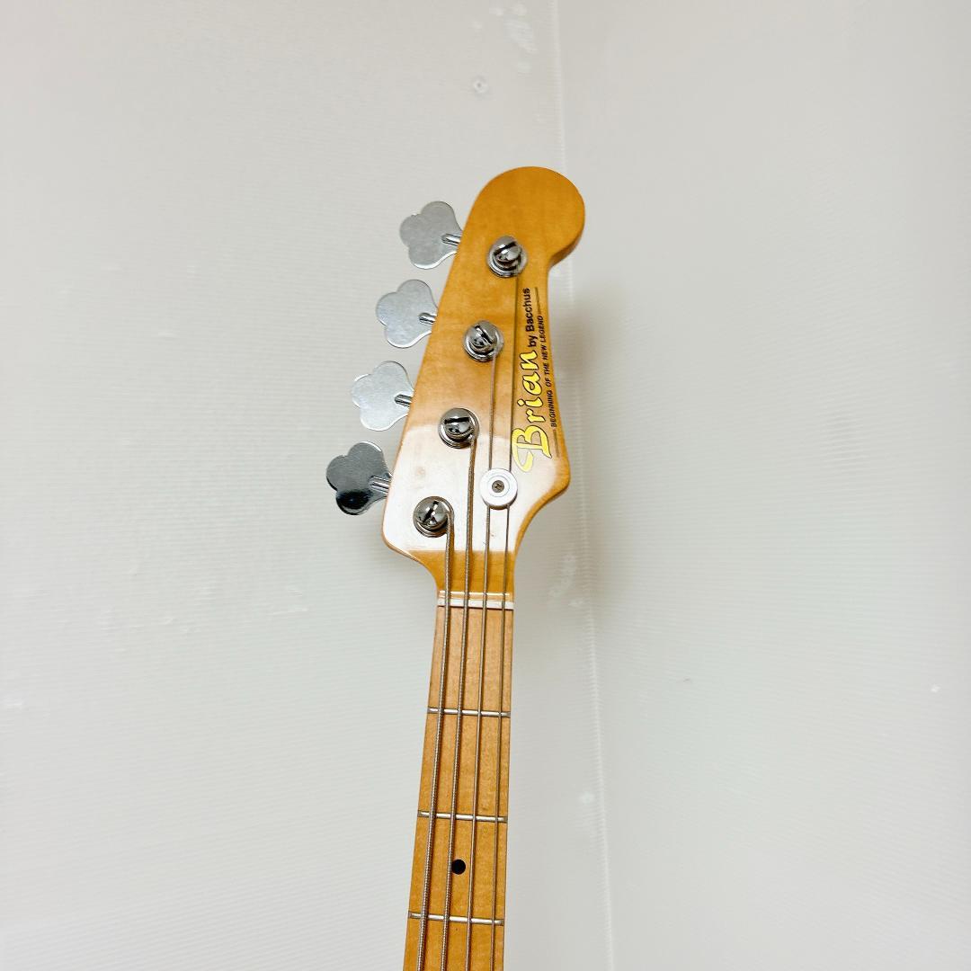 美品 Brian by Bacchus ブライアン ジャズベース 紺色