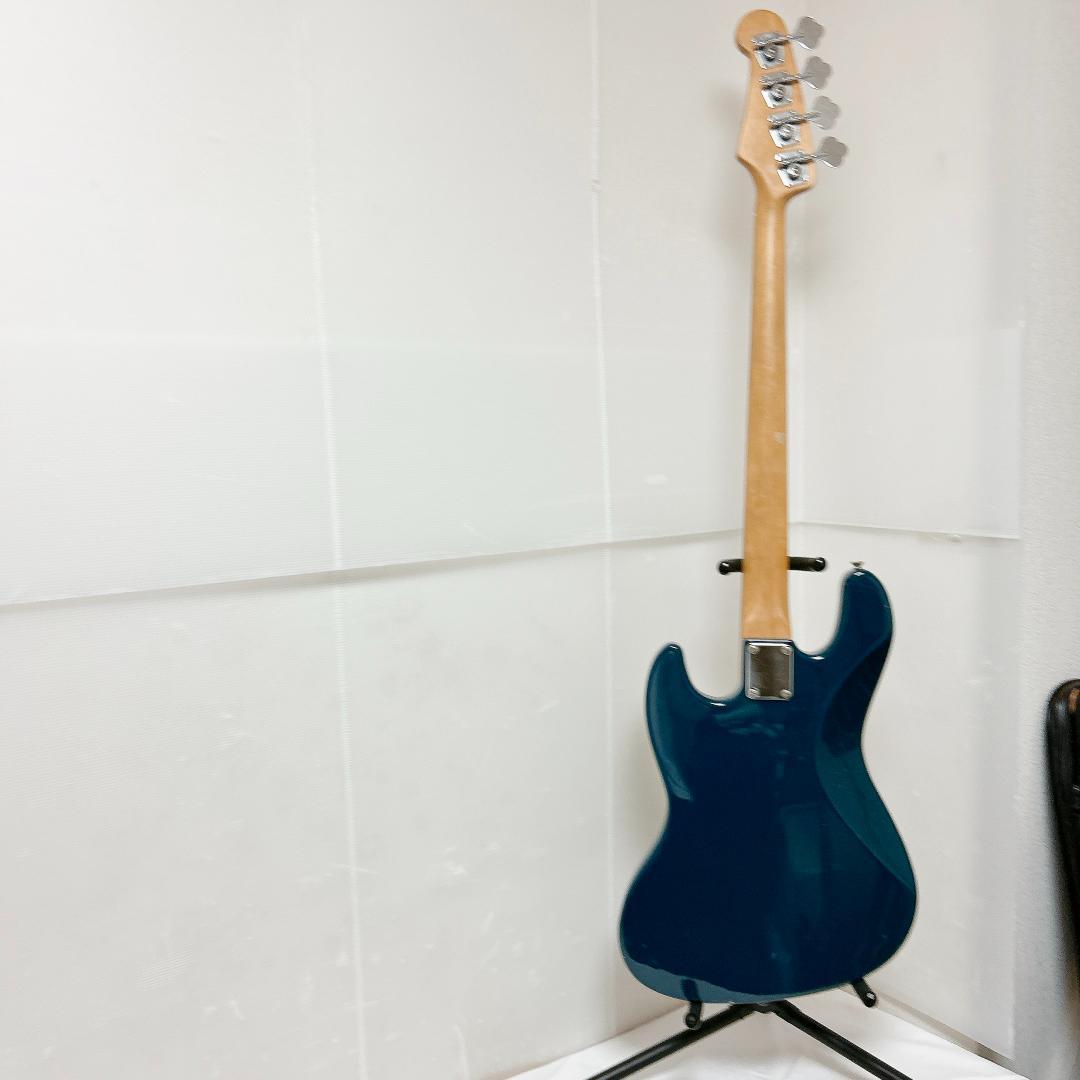 美品 Brian by Bacchus ブライアン ジャズベース 紺色