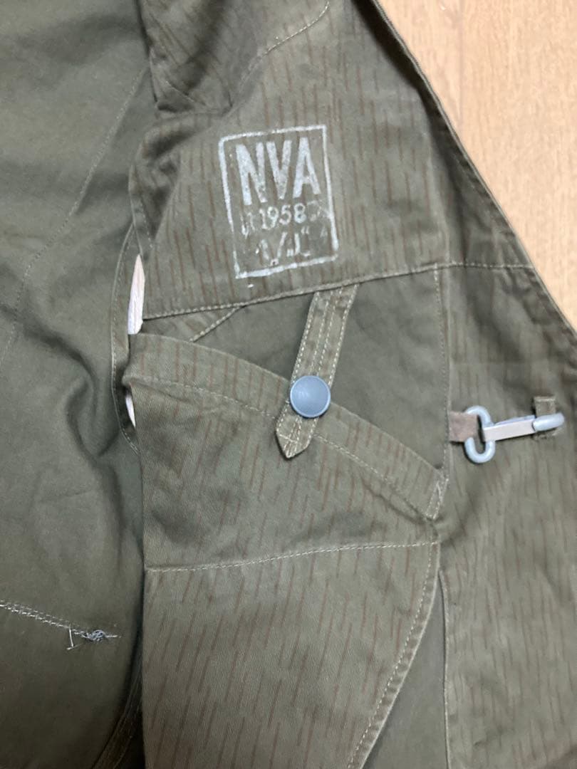 東ドイツ軍　NVA 空挺ベスト　レインドロップ　東独 DDR