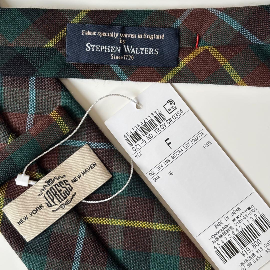 【新品】J.PRESS×STEPHEN WALTERSウール ネクタイ