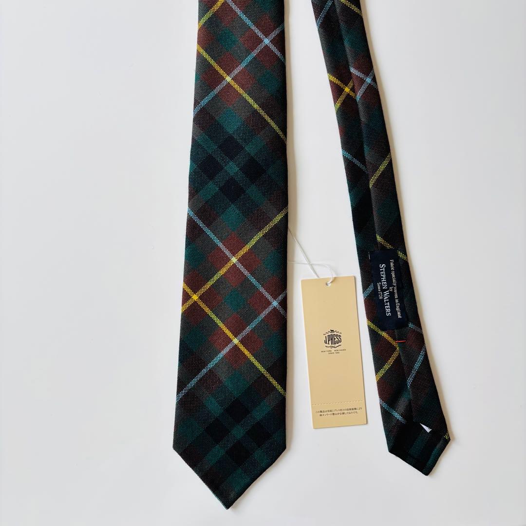 【新品】J.PRESS×STEPHEN WALTERSウール ネクタイ