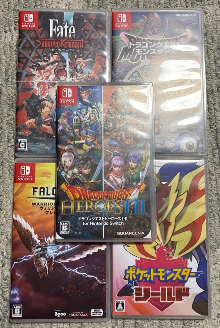 switch ソフトまとめ売り　5本