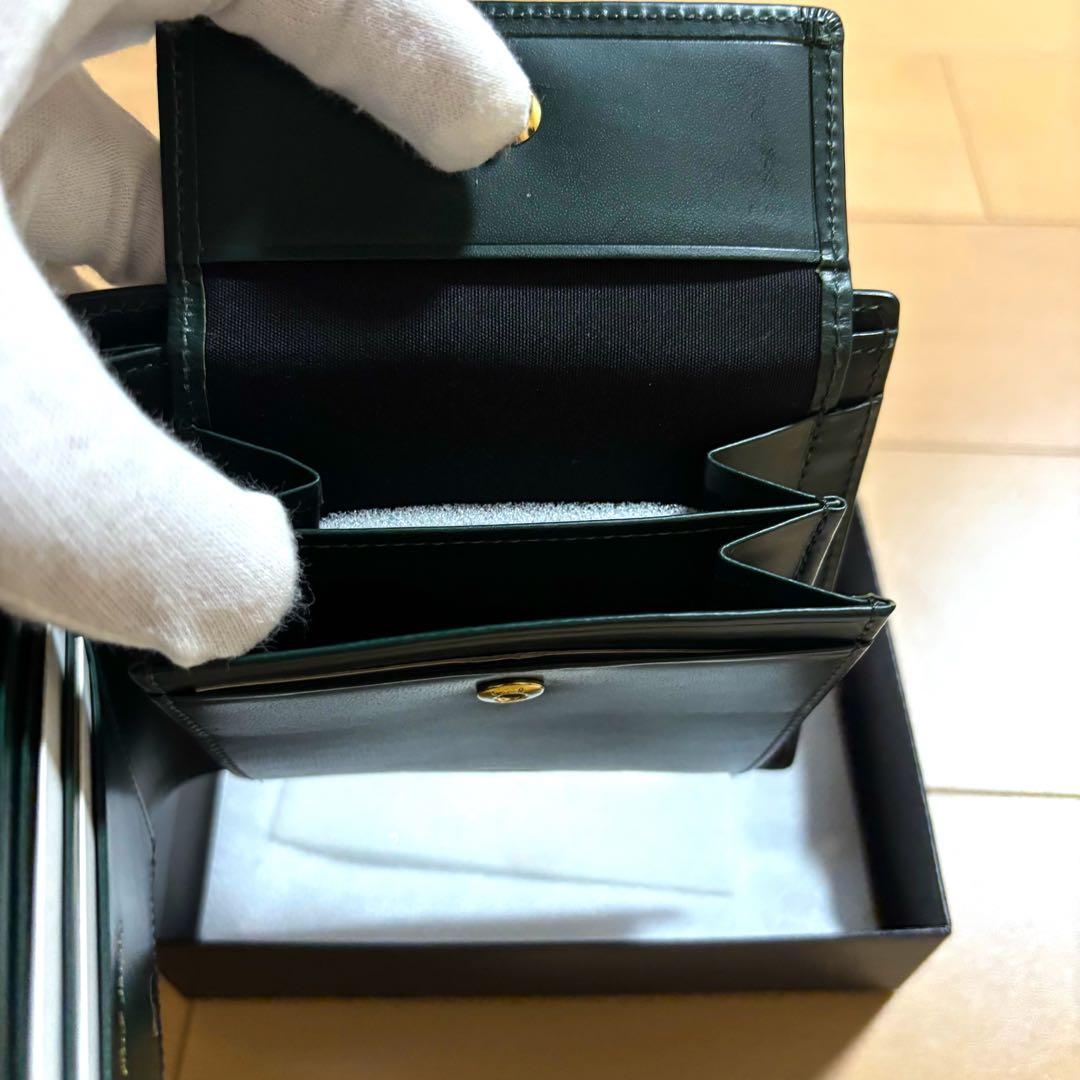 Paul Smith コードバン　二つ折り財布　現行品　最上位　ほぼ未使用　黒