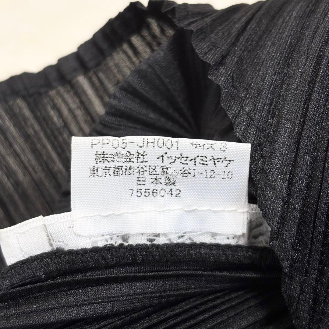 美品　プリーツプリーズ　ロングワンピース　スリット　ブラック　サイズ2