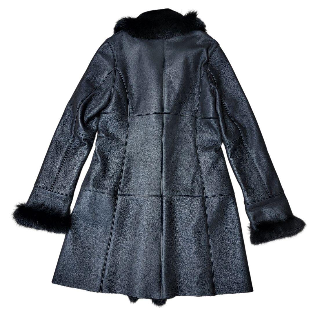 ​極美品 Tu boujours de cuse フォックス切替 ムートンコート