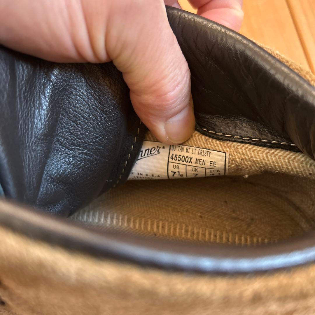 Danner ブラウン スウェード ワークブーツ