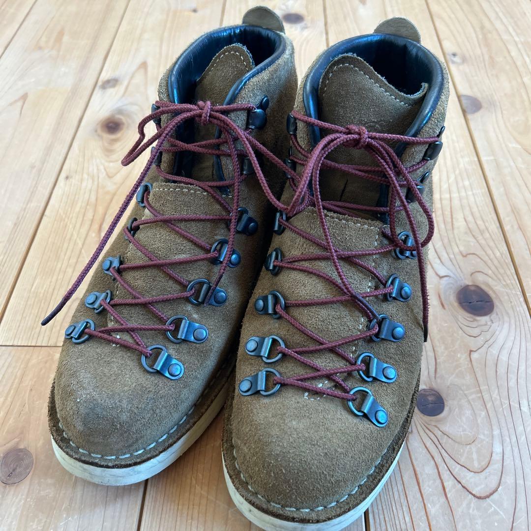 Danner ブラウン スウェード ワークブーツ