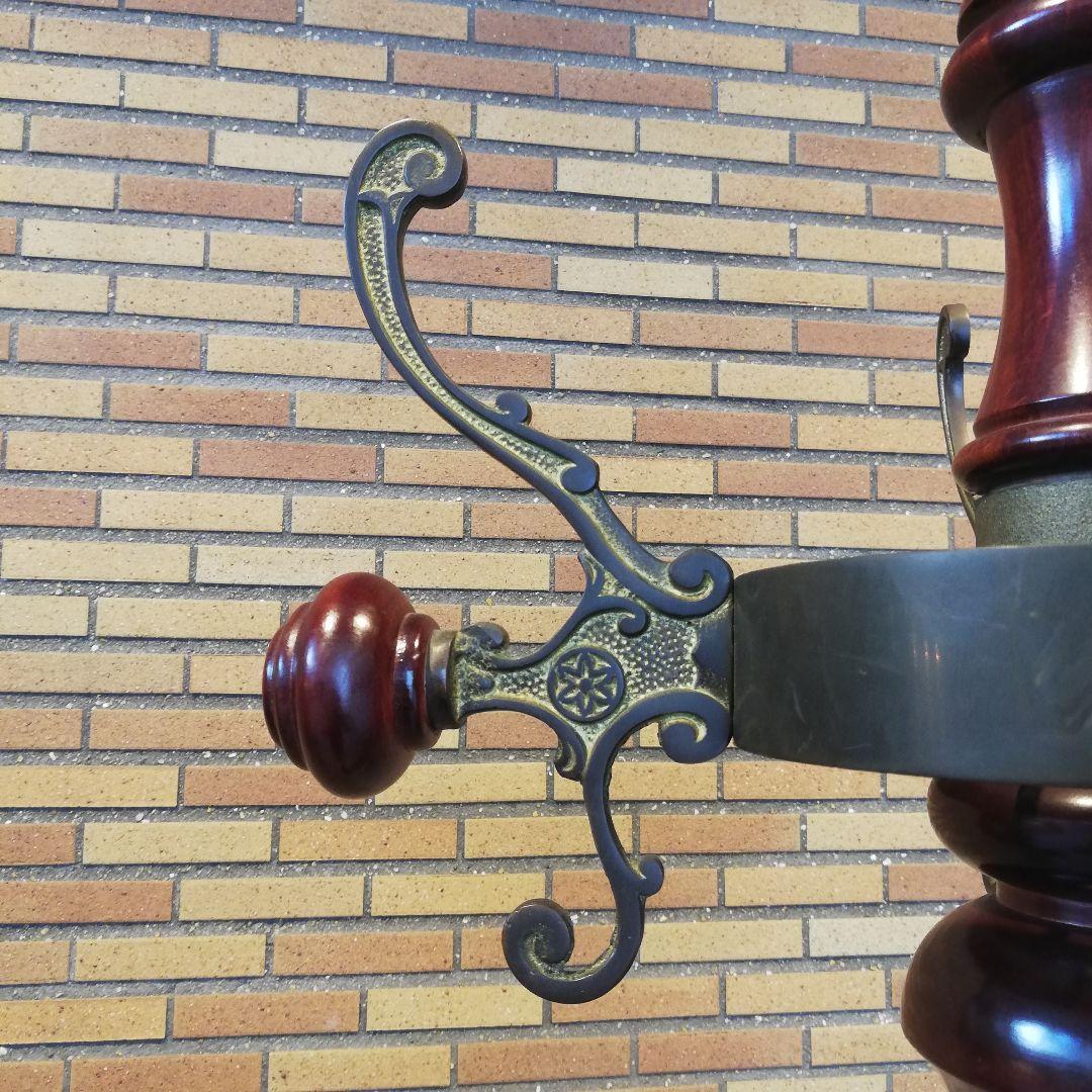 Φ【美品】karimoku カリモク家具 高級ポールハンガーラック アンティーク