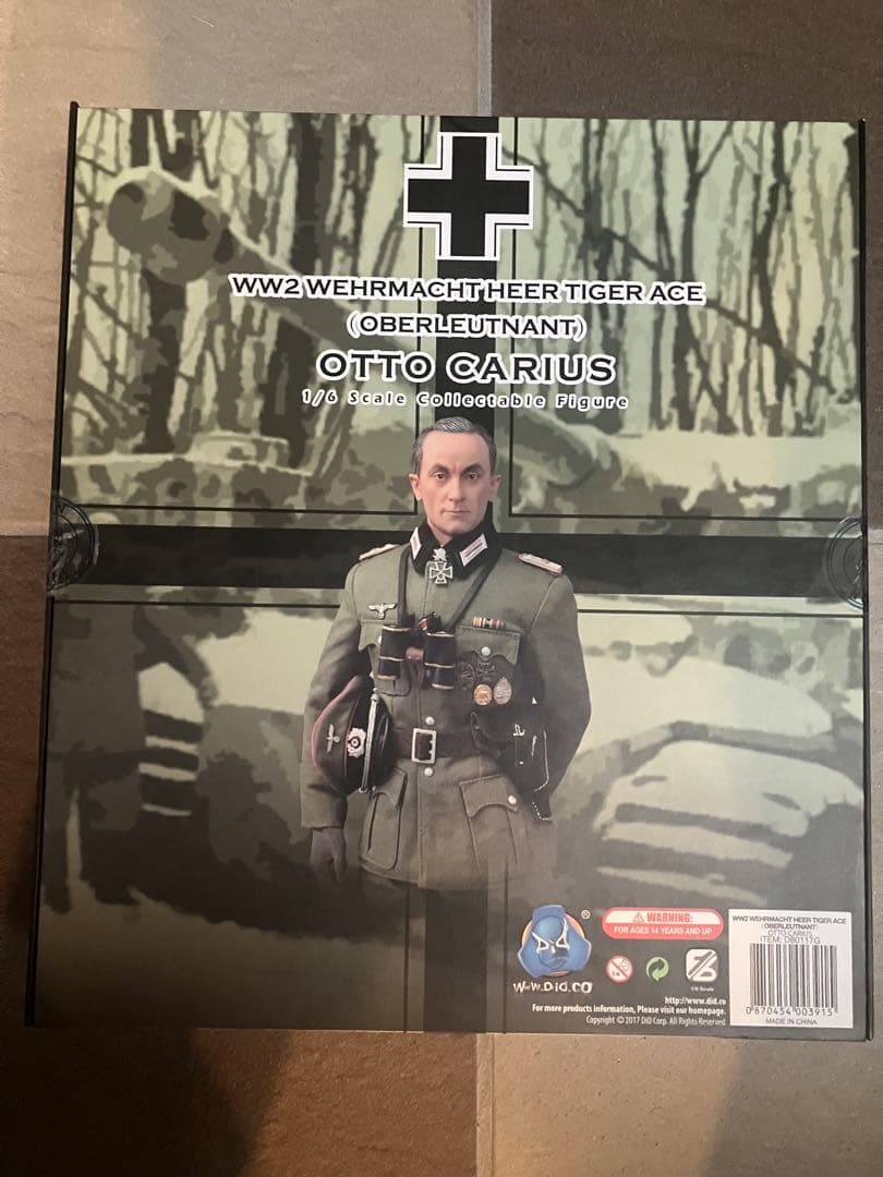 ミリタリー DID1/6 OTTO CARIUS