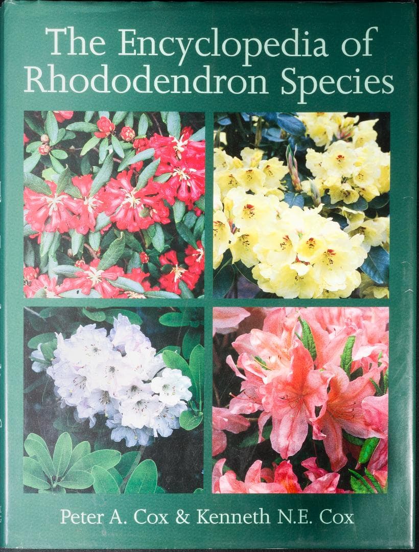 原種ツツジ属辞典 The Encycl. of Rhododendron sp.