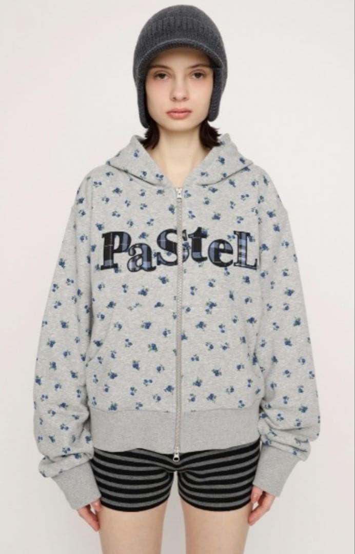 SLY FLOWER CUT HOODIE フラワー カット フーディ パーカー