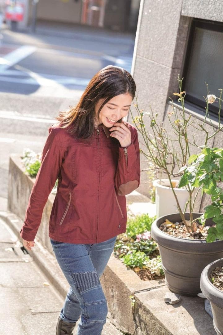 【得★59％引】ロッソ ROJ-94 ベージュ（L）レザーカラージャケット