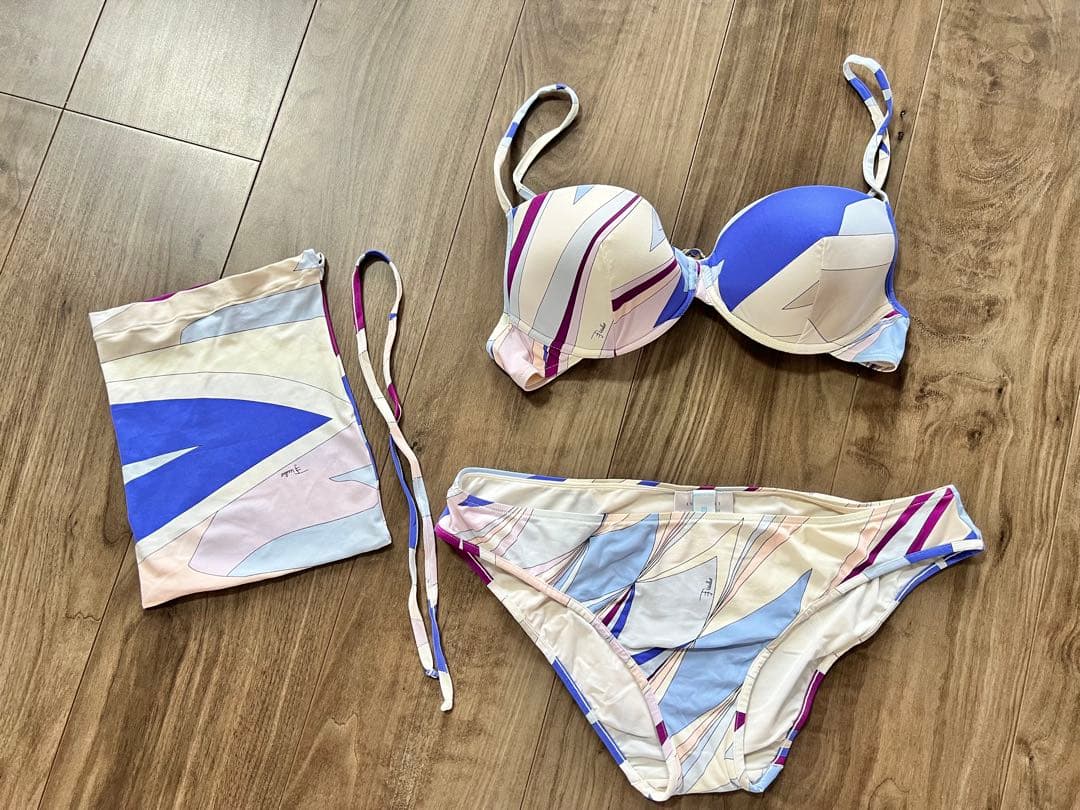 エミリオプッチ Emilio Pucci ビキニ 水着　袋つき