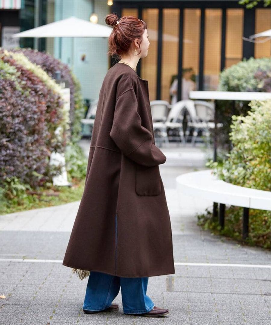 ベイクルーズ　ブレンドリバーシブルコート