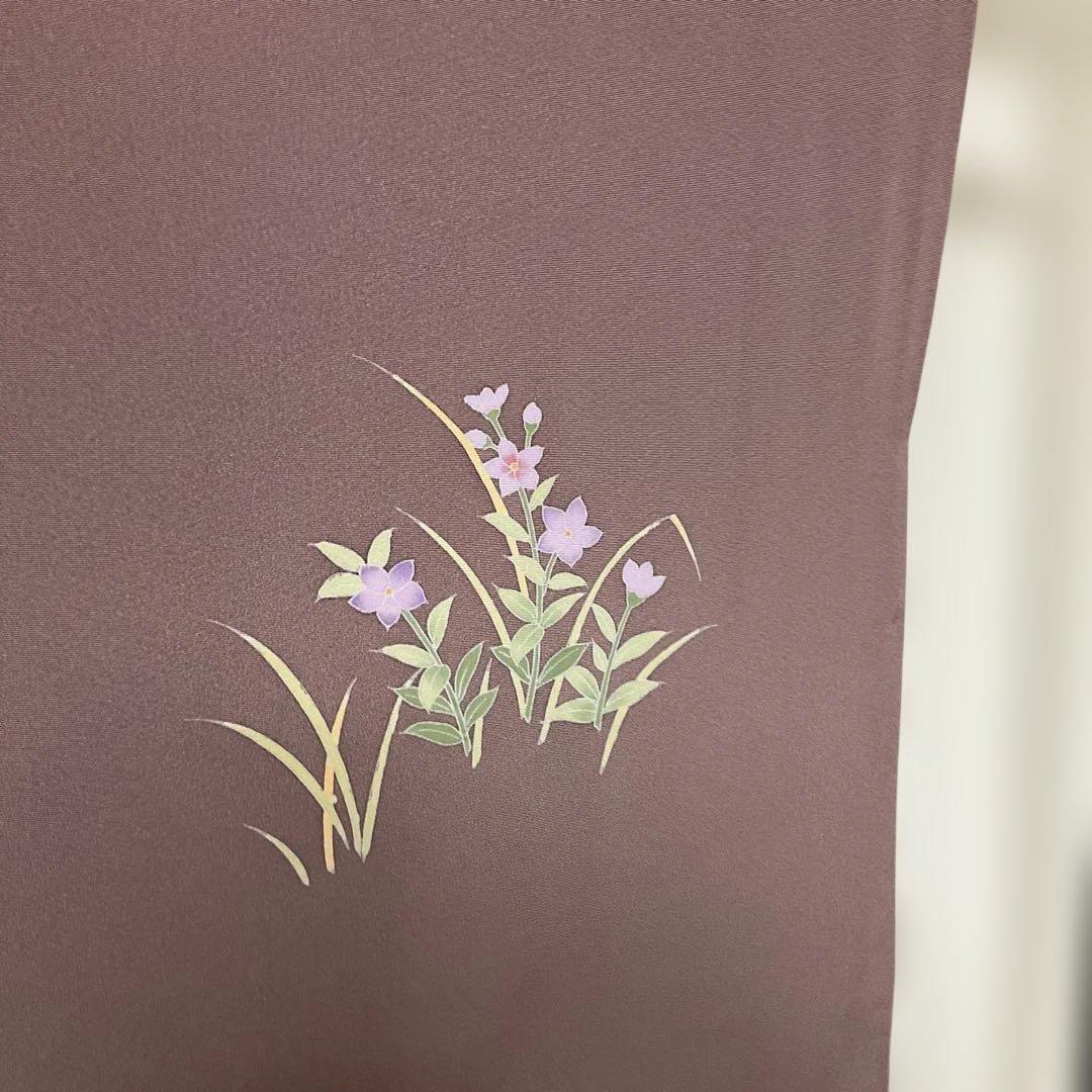 (最終市) No.2706 未使用正絹京加賀友禅(美山)訪問着　落款　美品