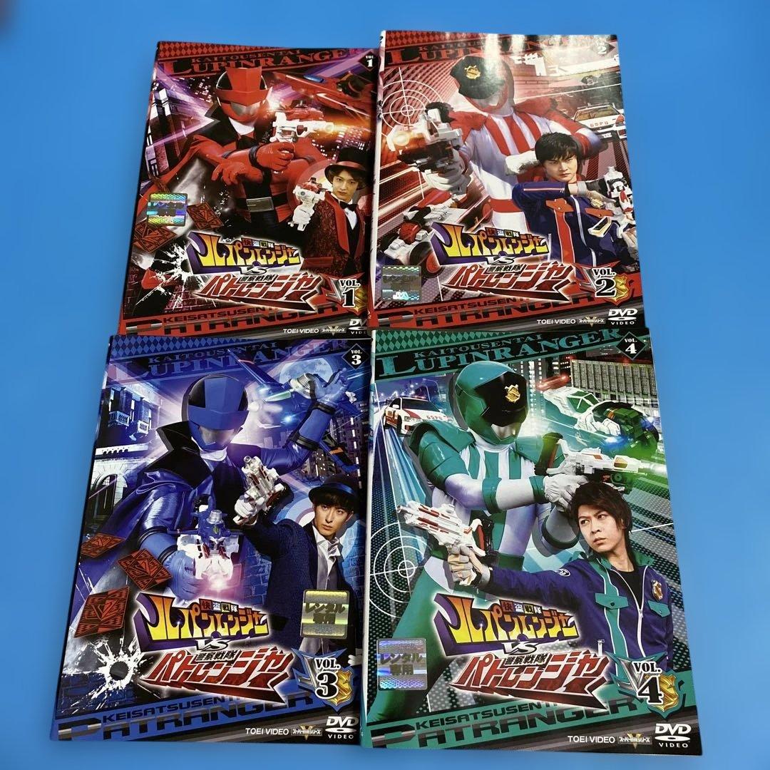 快盗戦隊ルパンレンジャーvs警察戦隊パトレンジャー DVD 特撮