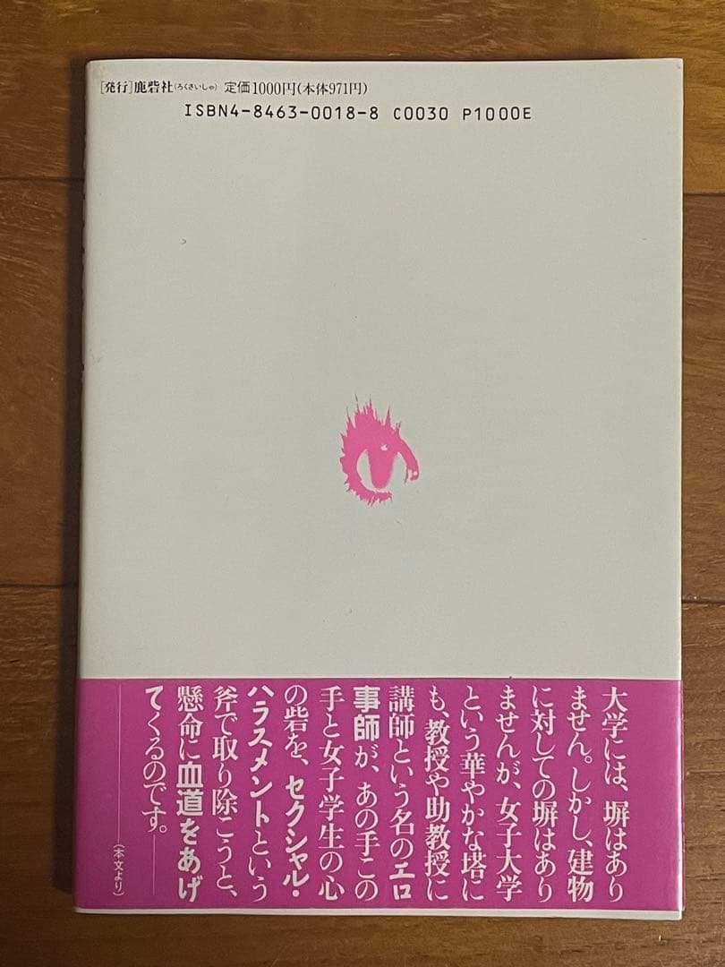 小説 M女子大セクハラの謎 茶野晶