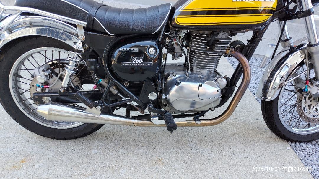 エストレヤ　RSヨコタ　キャブモデル　RSY製　マフラー