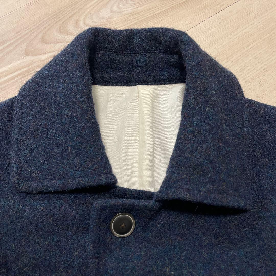 quadro ウール ジャケット カバーオール アウター エルボーパッチ