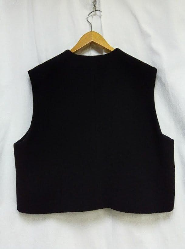 ステラシフォン☆super110 ウール ビーバー ショートベスト