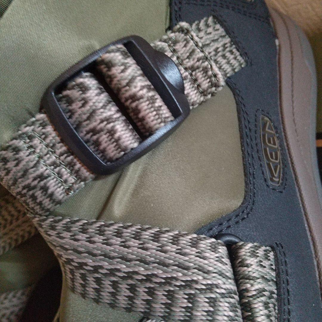 KEEN フッドゼラウォータープルーフ防水ブーツ メンズ オリーブ/ブラック